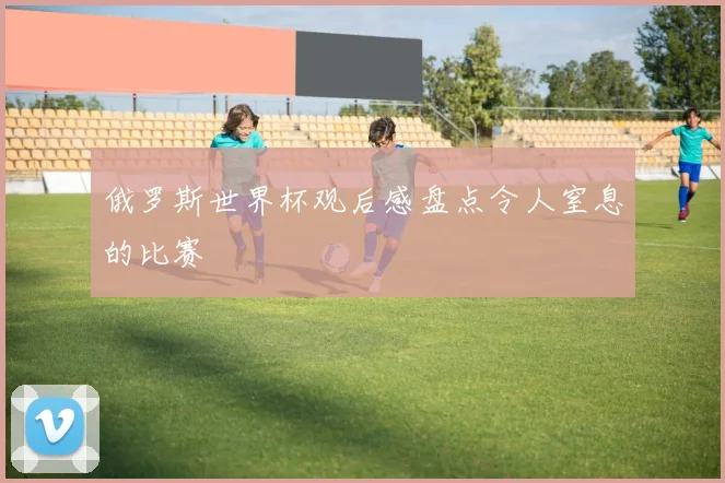 俄罗斯世界杯观后感盘点令人窒息的比赛